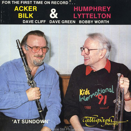 Cover of "At Sundown" album with Acker Bilk and Humphrey Lyttelton 1992